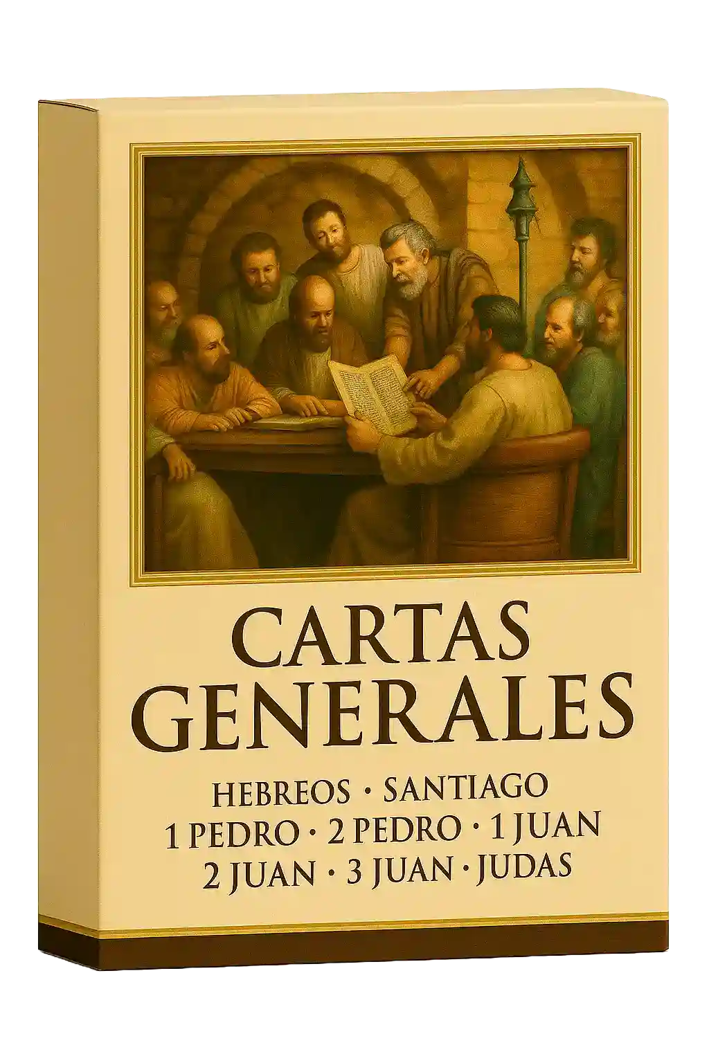 Mockup Cartas Generales: Pistis, Elpis y Agapē